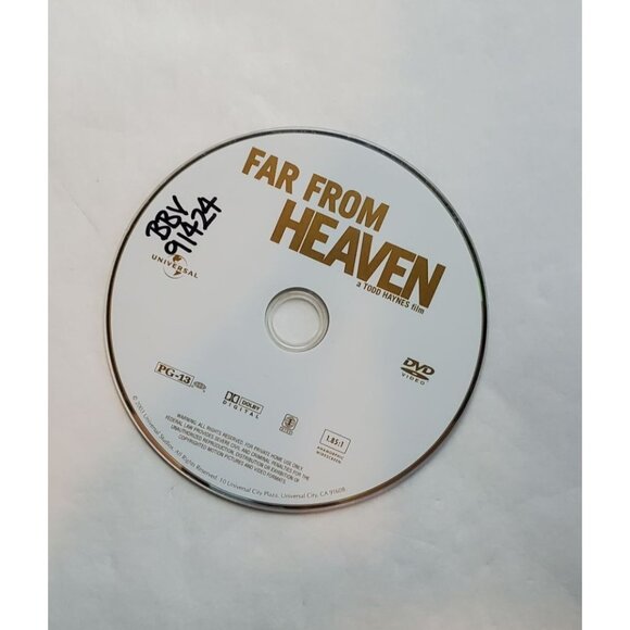 Far From Heaven - DVD 2002 - Julianne Moore Dennis Quaid - Picture 3 of 6